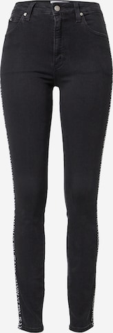 Calvin Klein Jeans Skinny Fit Дънки в черно: отпред