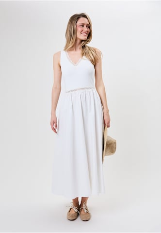 OH APRIL - Vestido 'Nami' em branco