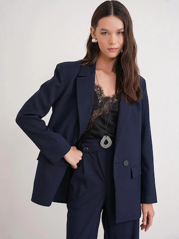 Blazer MixRay en bleu