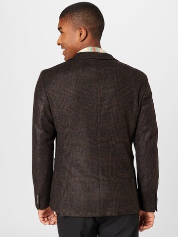 BOSS Regular Fit Sakko 'C-Hanry' in Braun