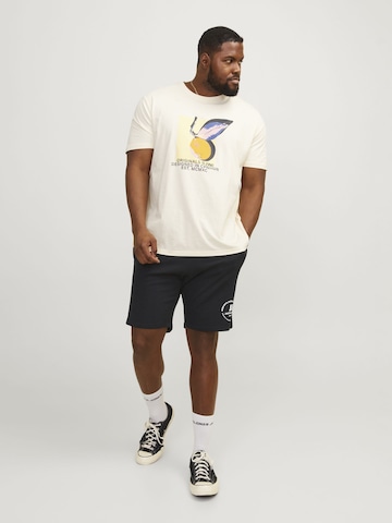 Jack & Jones Plus Loosefit Broek 'JPSTSWIFT' in Zwart