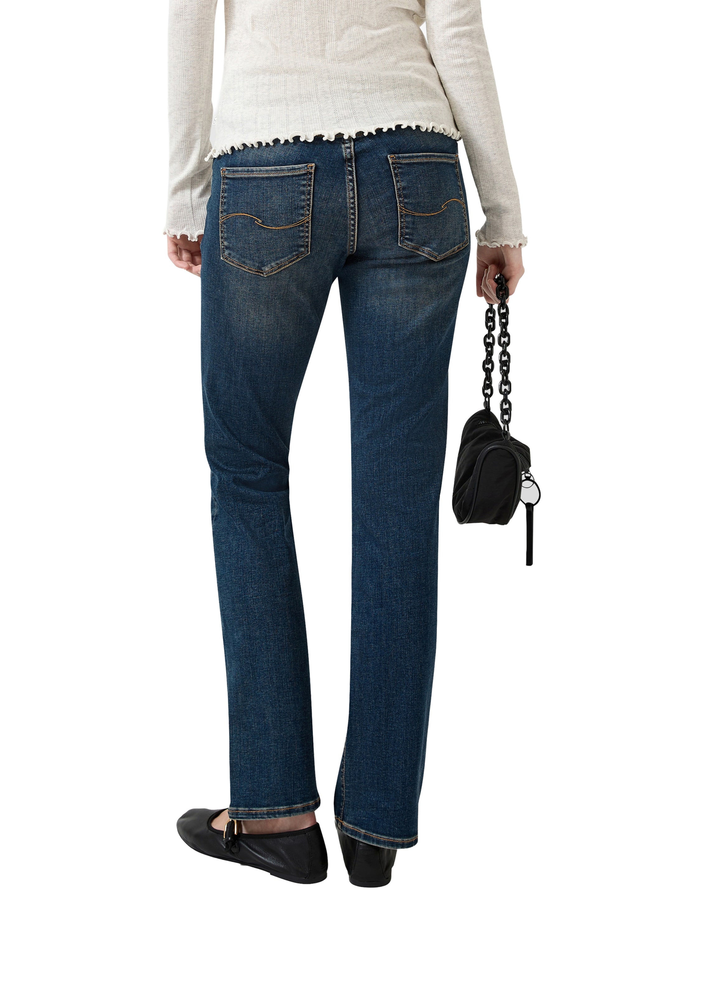 QS Regular Jeans 'Catie' in Blue