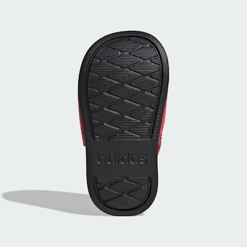 Calzatura aperta 'Adilette' di ADIDAS SPORTSWEAR in rosso