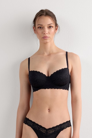 INTIMISSIMI Balconette BH 'Sofia' in Schwarz: Vorderseite