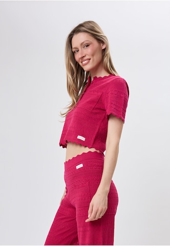Cardigan OH APRIL en rouge