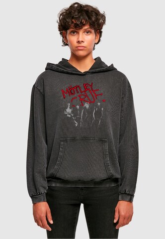 Merchcode Sweatshirt 'Motley Crue' in Schwarz: predná strana