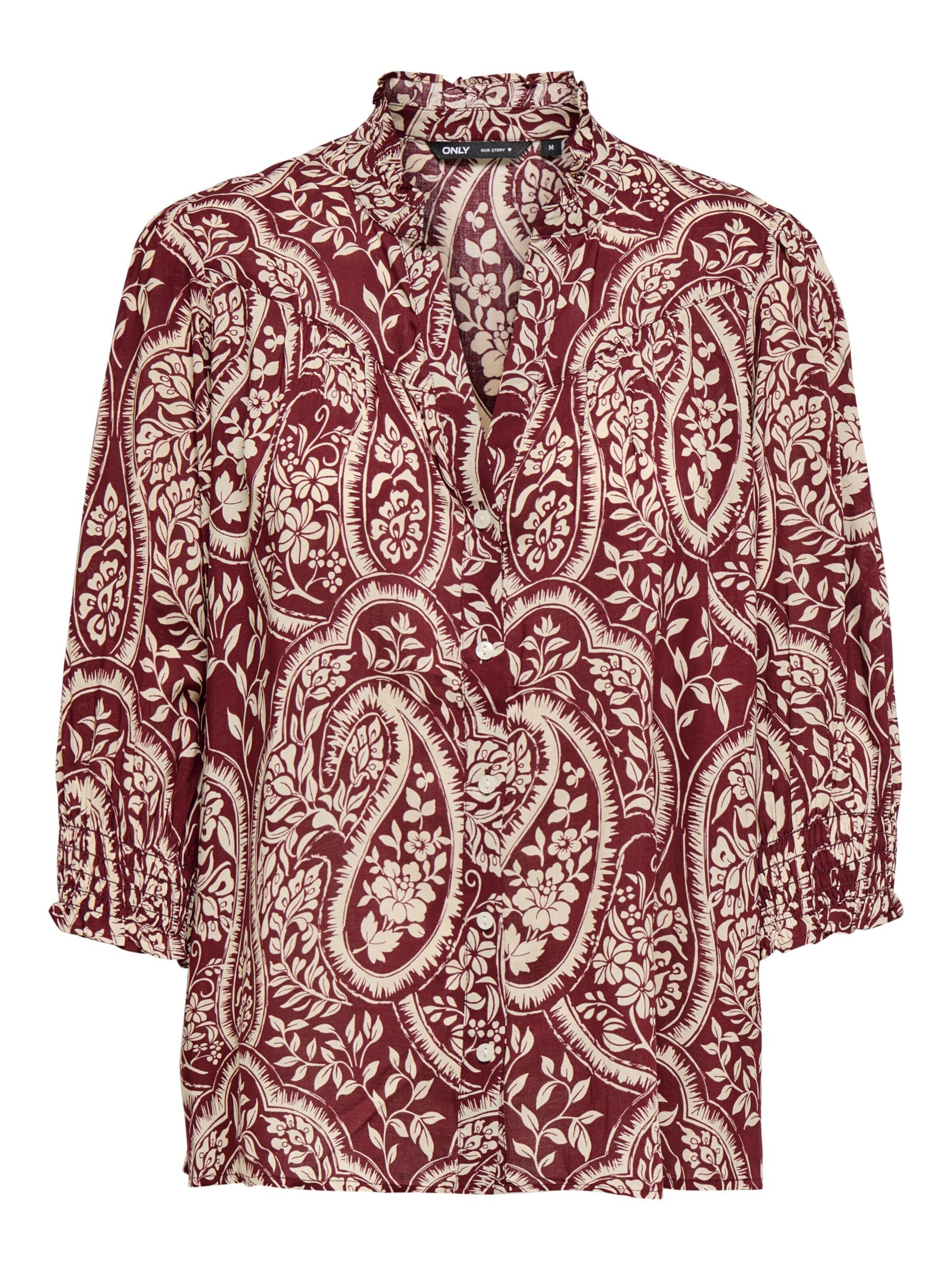 ONLY Blouse in XS in Brown, Item view