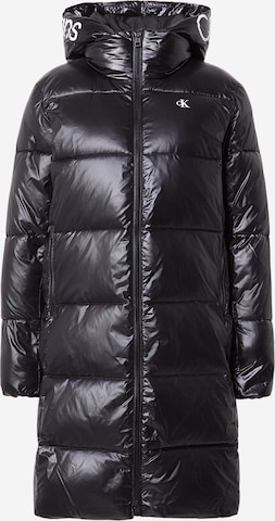 juoda Calvin Klein Jeans Žieminis paltas: priekis