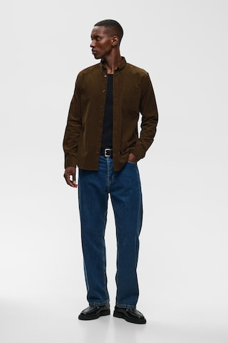 Matinique - Ajuste regular Camisa en marrón