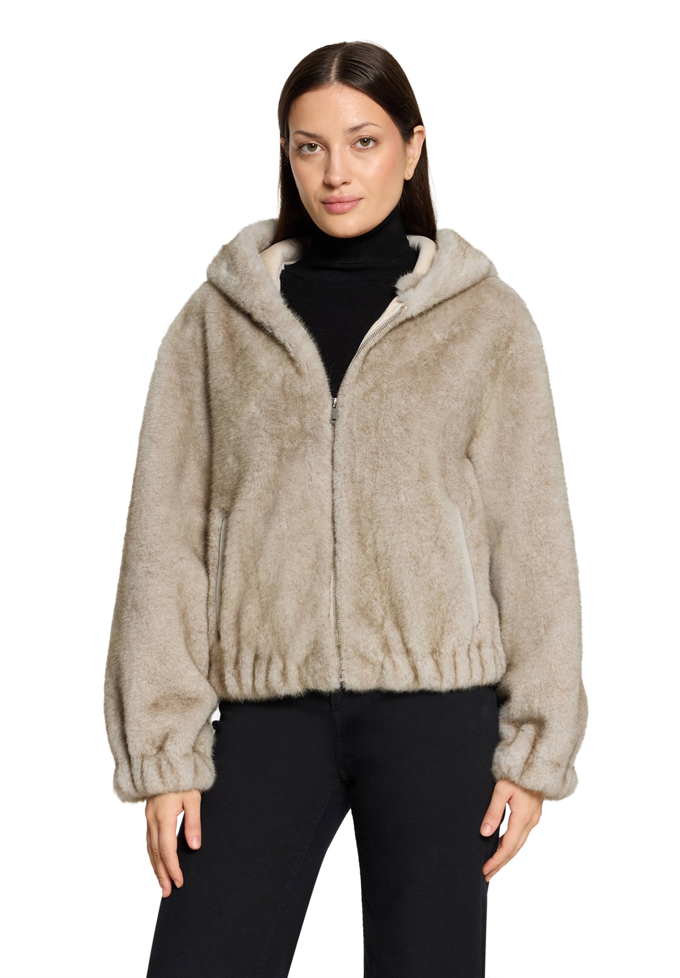 Veste mi-saison GIL BRET en beige : devant