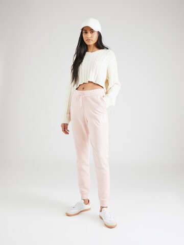 ARMANI EXCHANGE Tapered Trousers in Pink