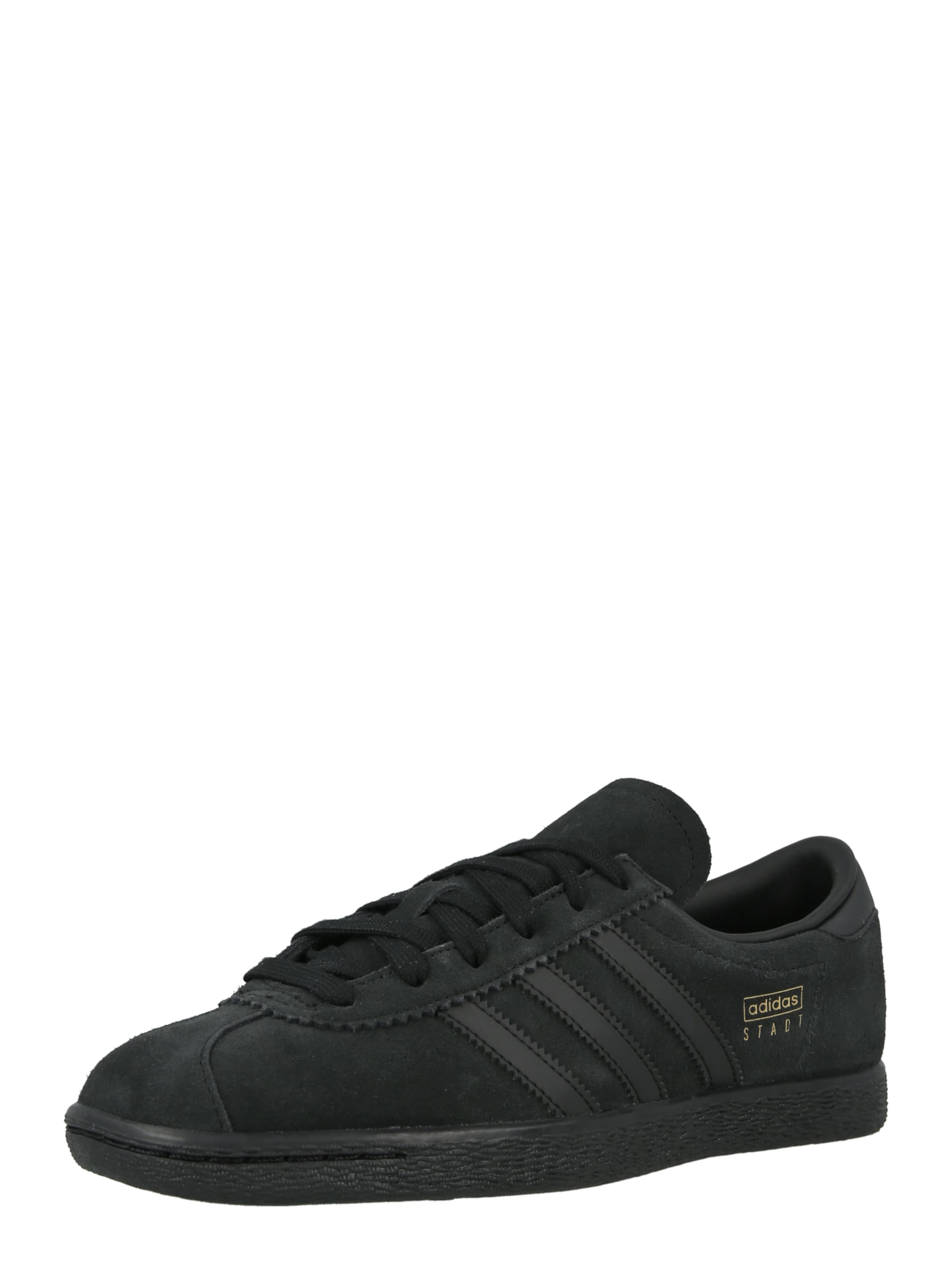 Sneaker low 'STADT' de la ADIDAS ORIGINALS pe negru: față