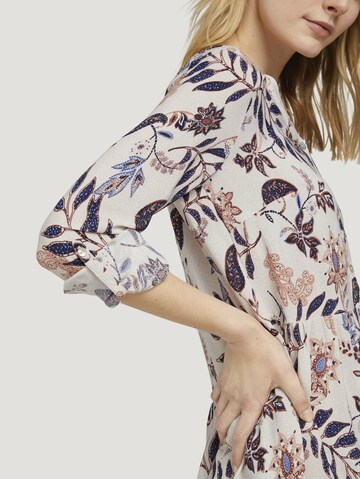 TOM TAILOR Shirt dress in Beige