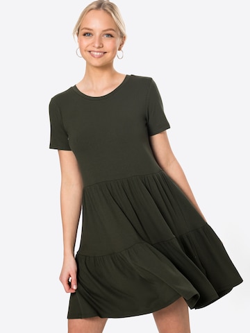 ABOUT YOU - Vestido 'Carla' en verde: frente