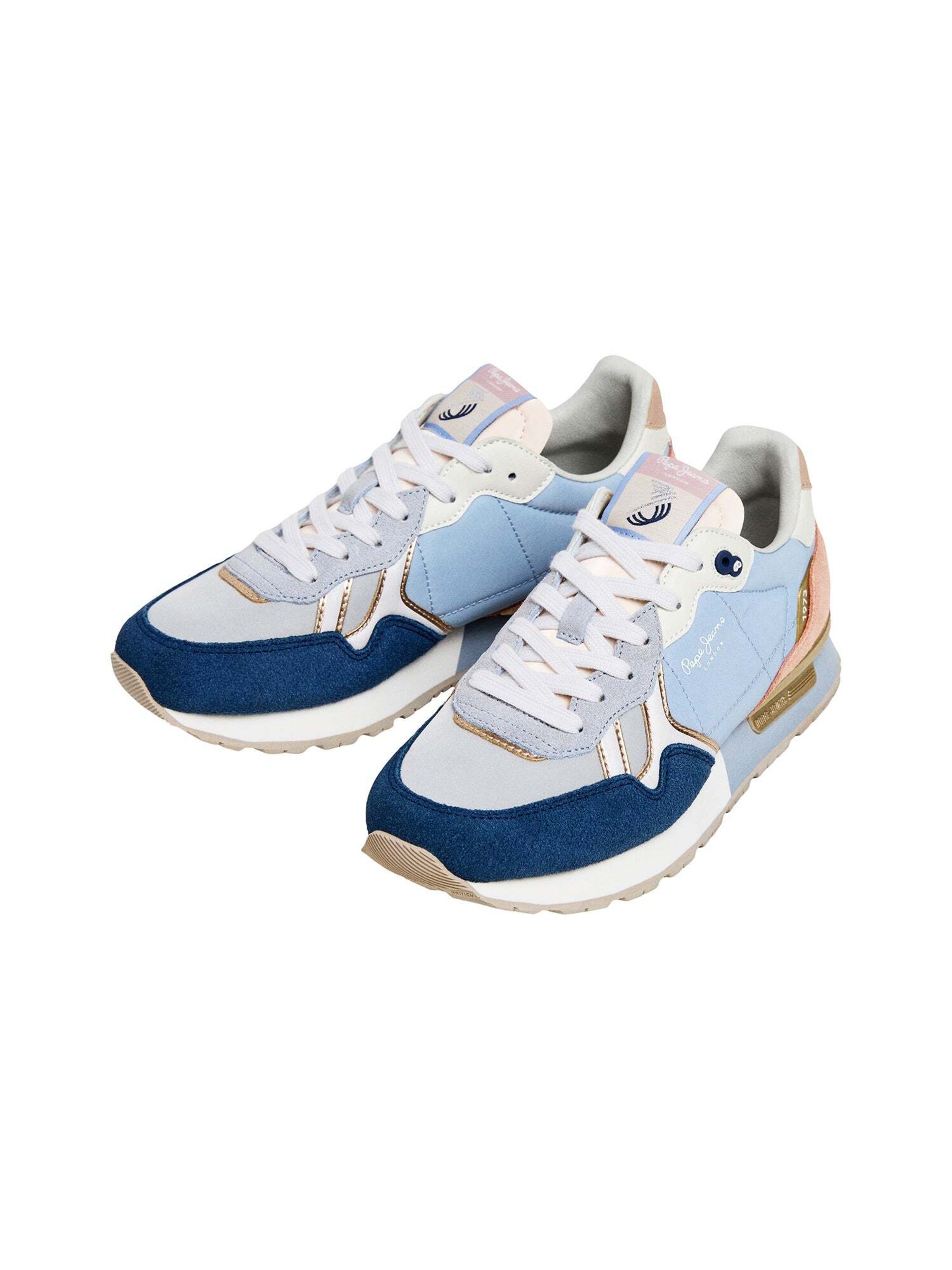 Pepe Jeans Sneakers 'Brit Back W' in Blue