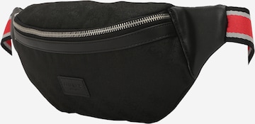 GUESS حقيبة بحزام 'STRAVE' بلون أسود: الأمام
