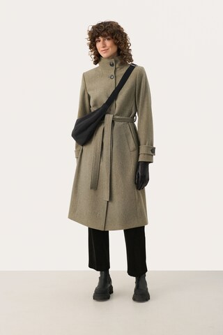Manteau mi-saison Part Two en vert