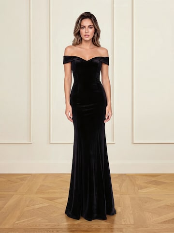 acob a porter Evening dress in Black: front