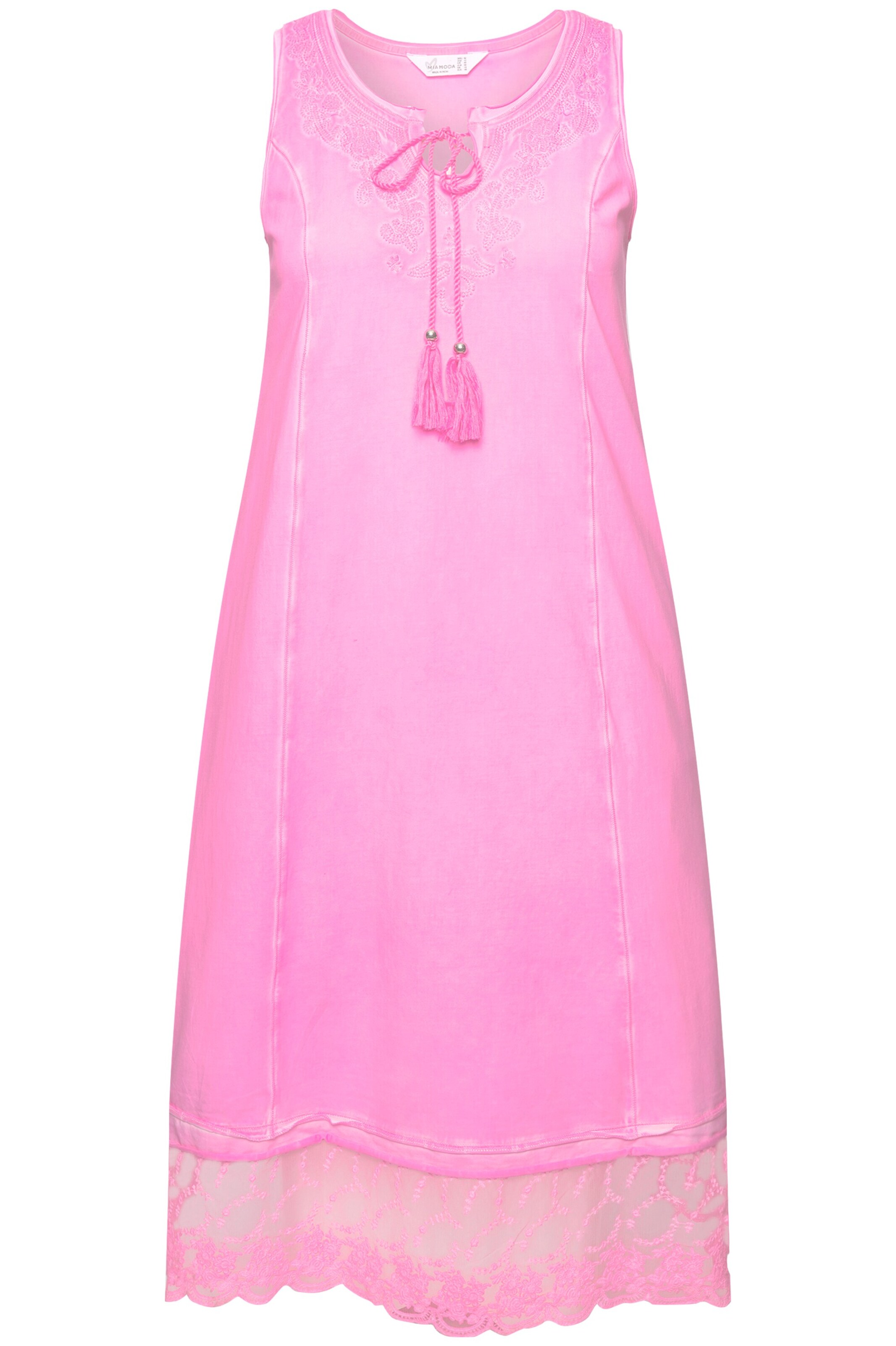 Robe MIAMODA en rose : devant