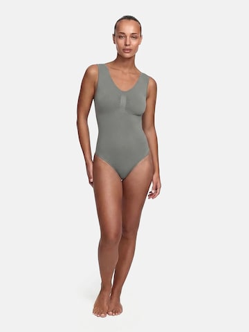 cfab (formerly creamy fabrics) Shapingbody 'Tank Bodysuit Sculpting Shapewear mit String'‌‌ in Grau