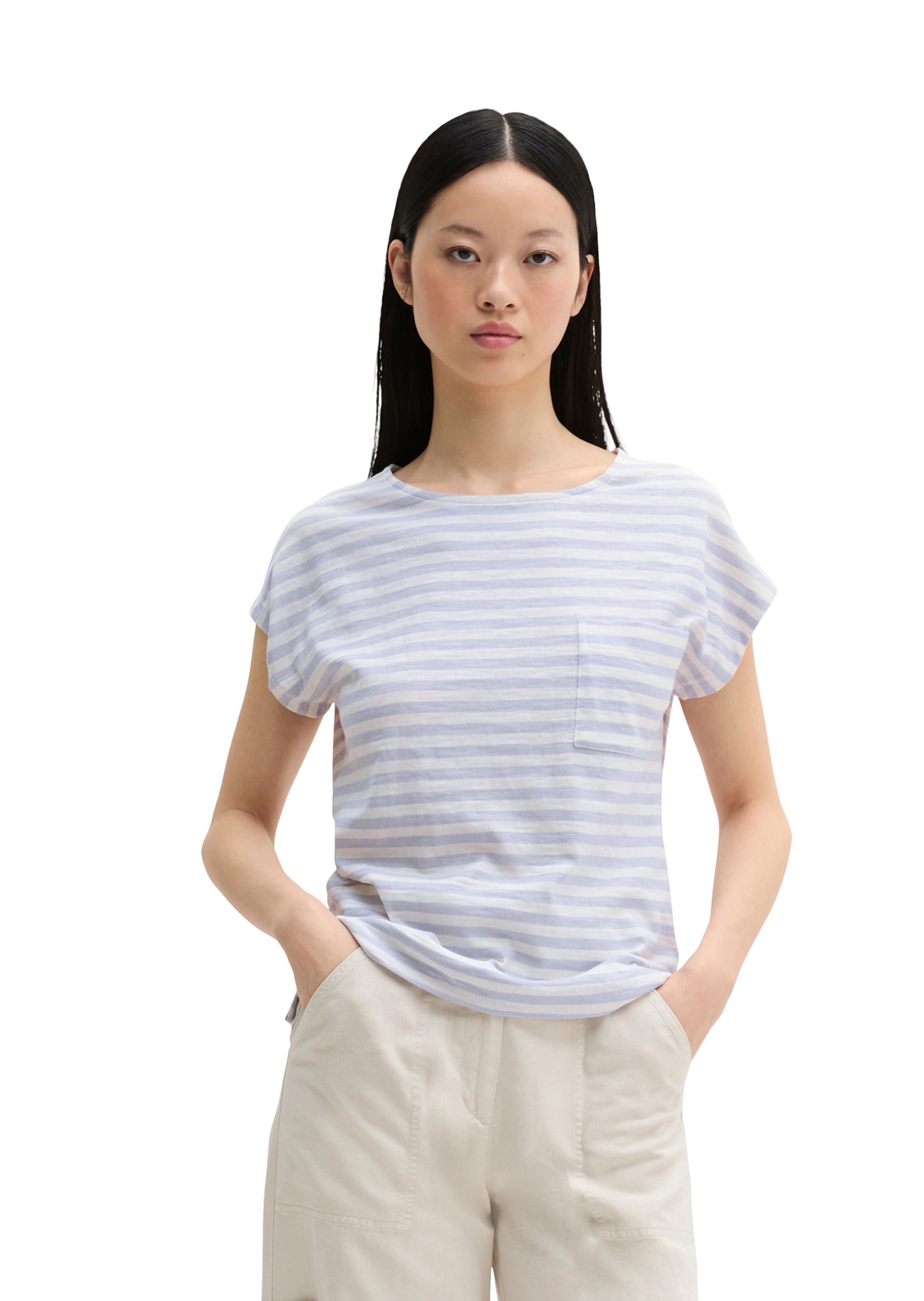 Marc O'Polo T-Shirt in Blau: Vorderseite