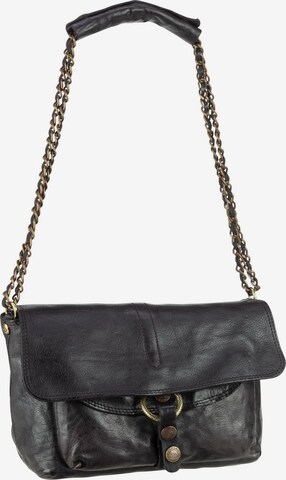 Campomaggi Shoulder Bag in Black: front