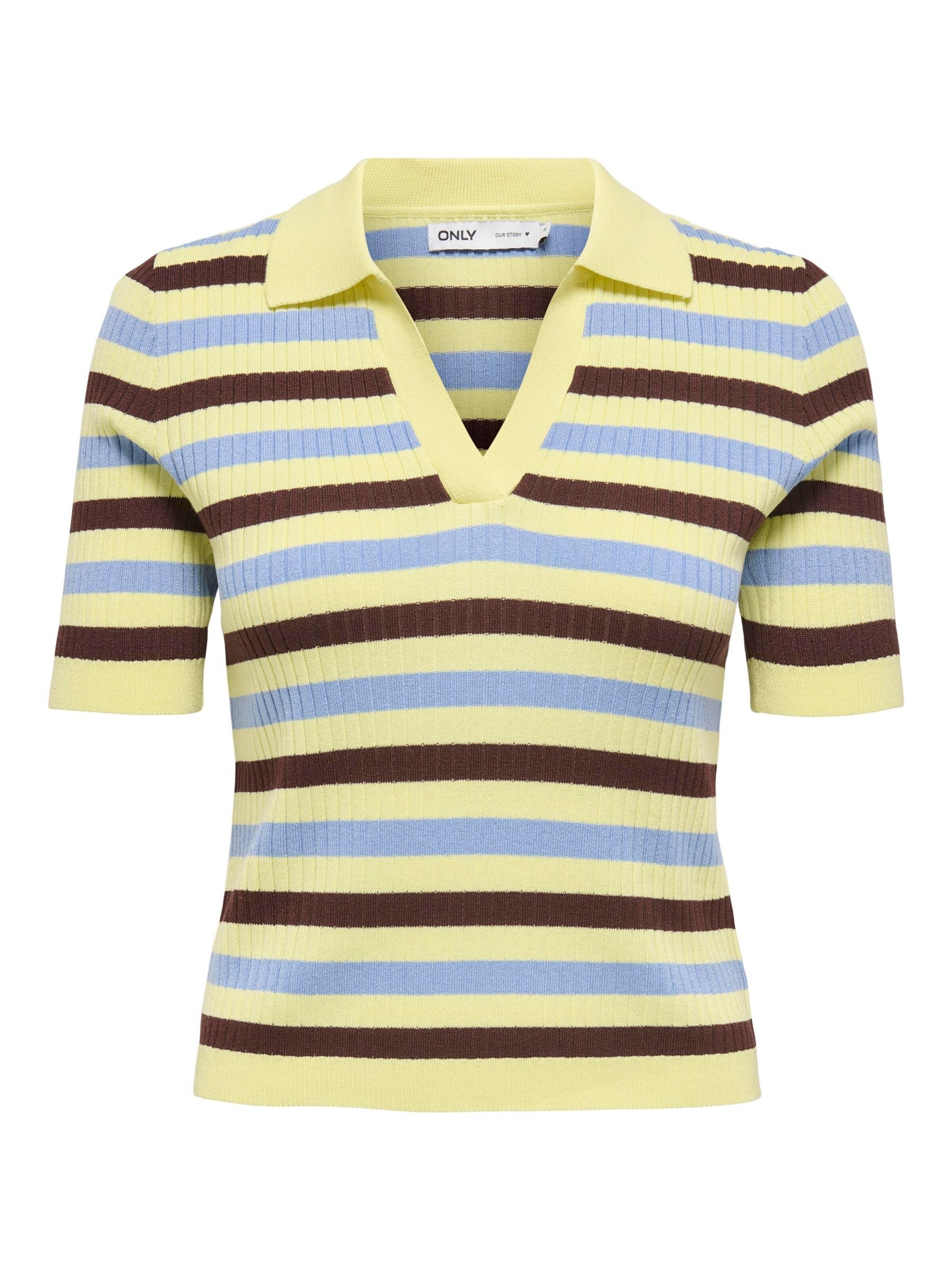 ONLY Sweater 'ONLKaya' in Yellow: front