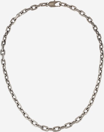 BOSS Necklace 'Kane' in Silver: front