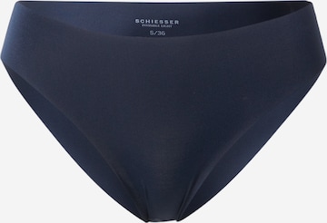 SCHIESSER Slip in Blau: Vorderseite