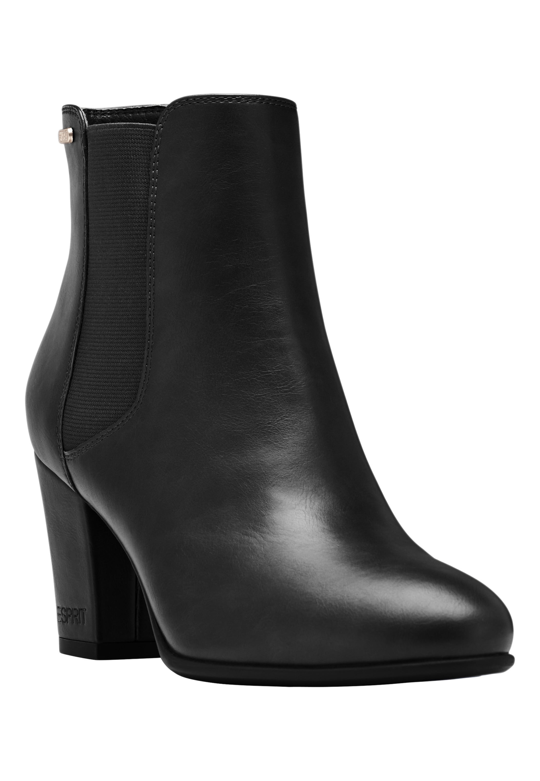 Bottines 'Murcia' Esprit Shoes en noir : devant