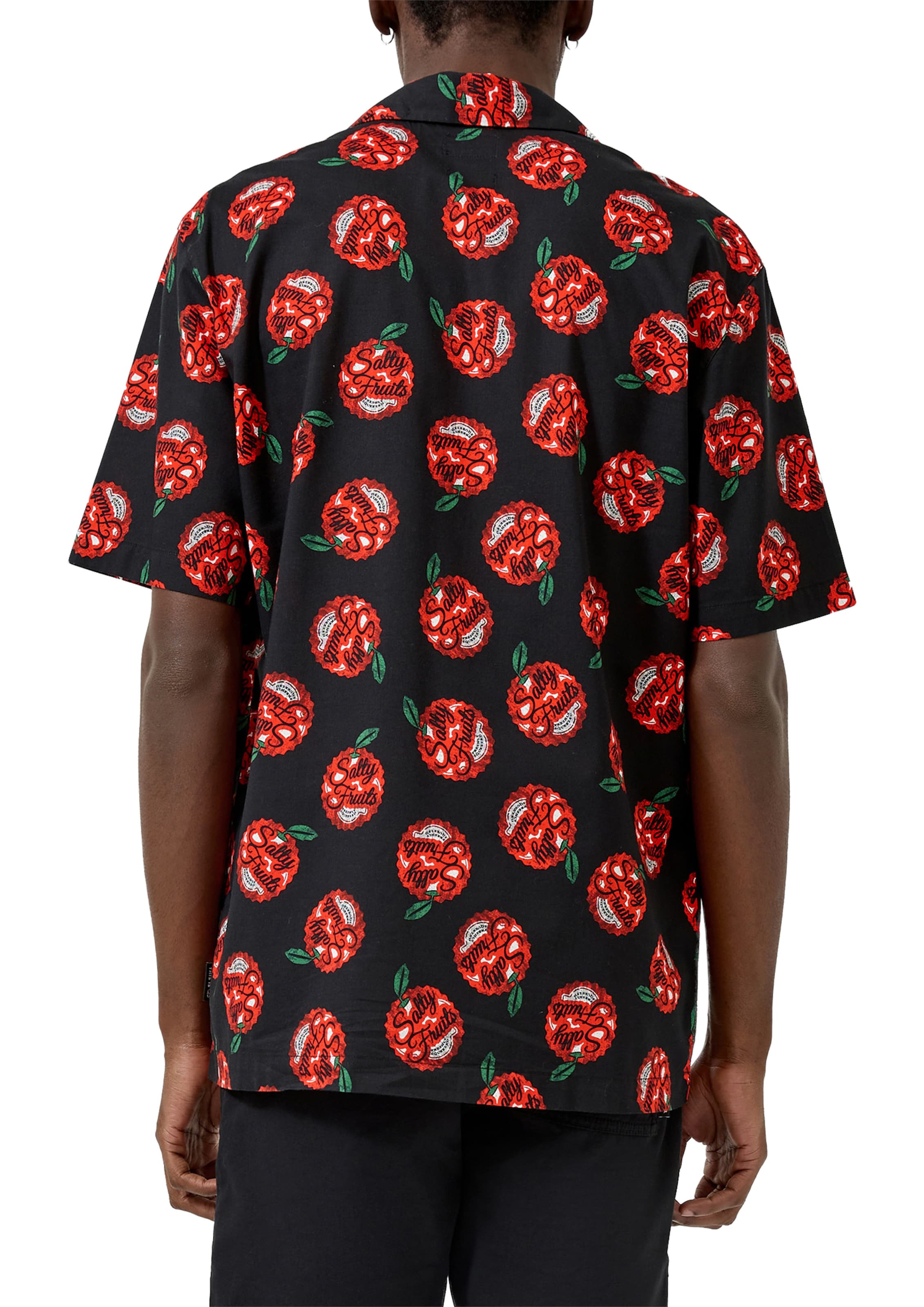 QS Regular fit Button Up Shirt in Black
