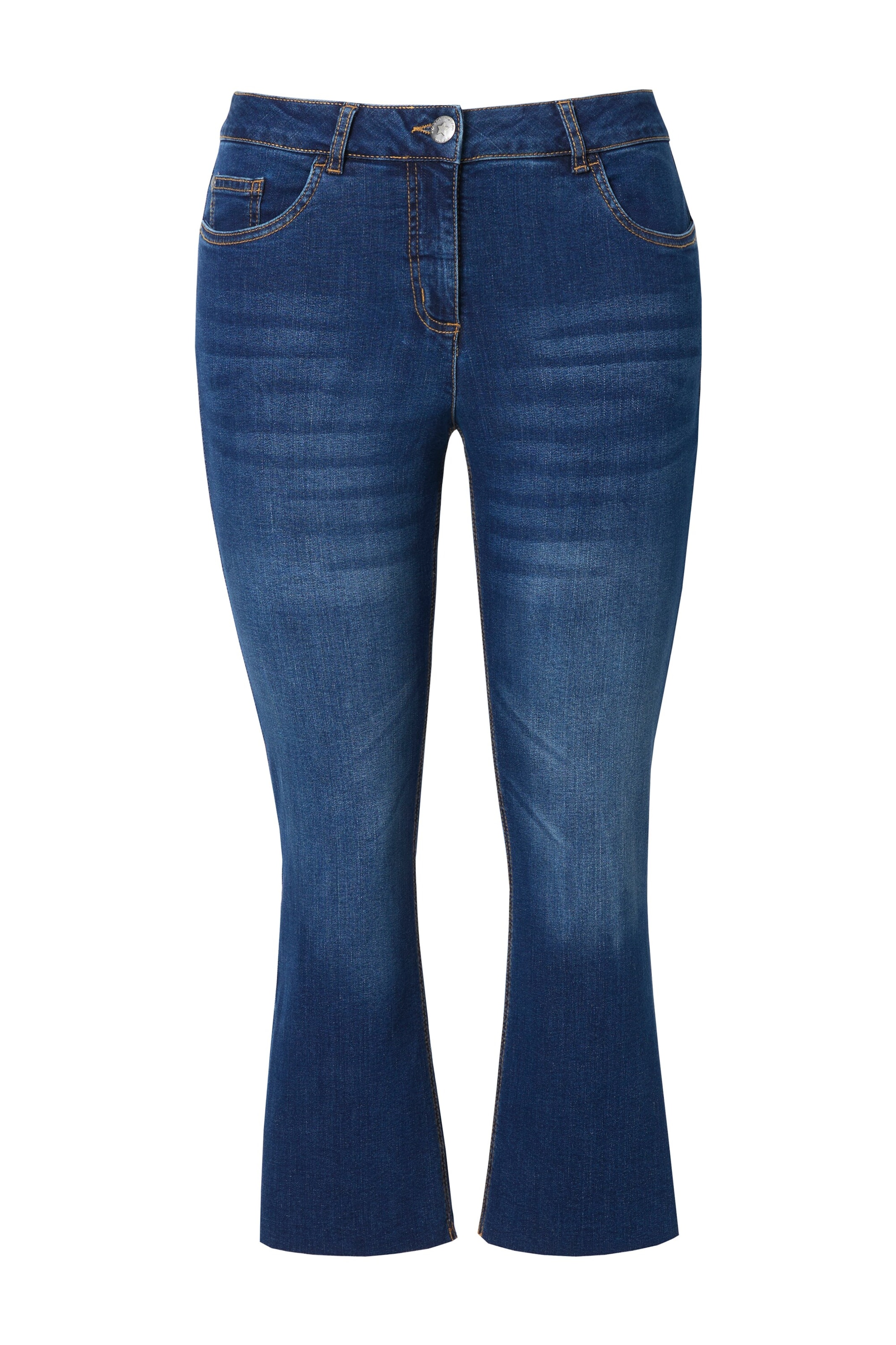Angel of Style Flared Jeans in Blauw: voorkant