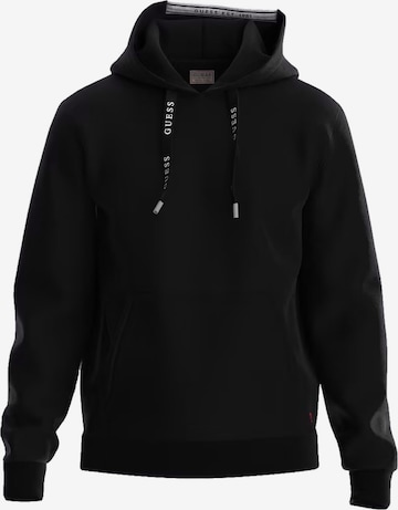 GUESS Sweatshirt 'Christian' in Black: front