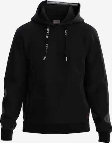 GUESS Sweatshirt 'Christian' in Zwart: voorkant