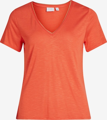 VILA Shirt 'VINOEL' in Orange: front