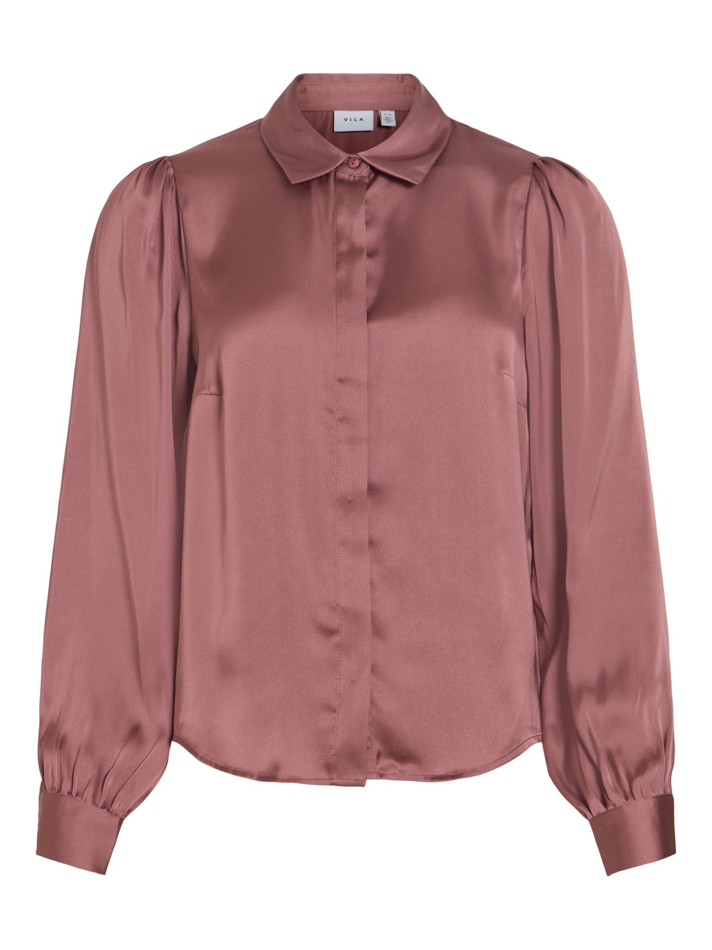 VILA - Blusa 'VISofie' en marrón: frente