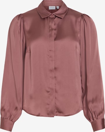 VILA - Blusa 'VISofie' en marrón: frente