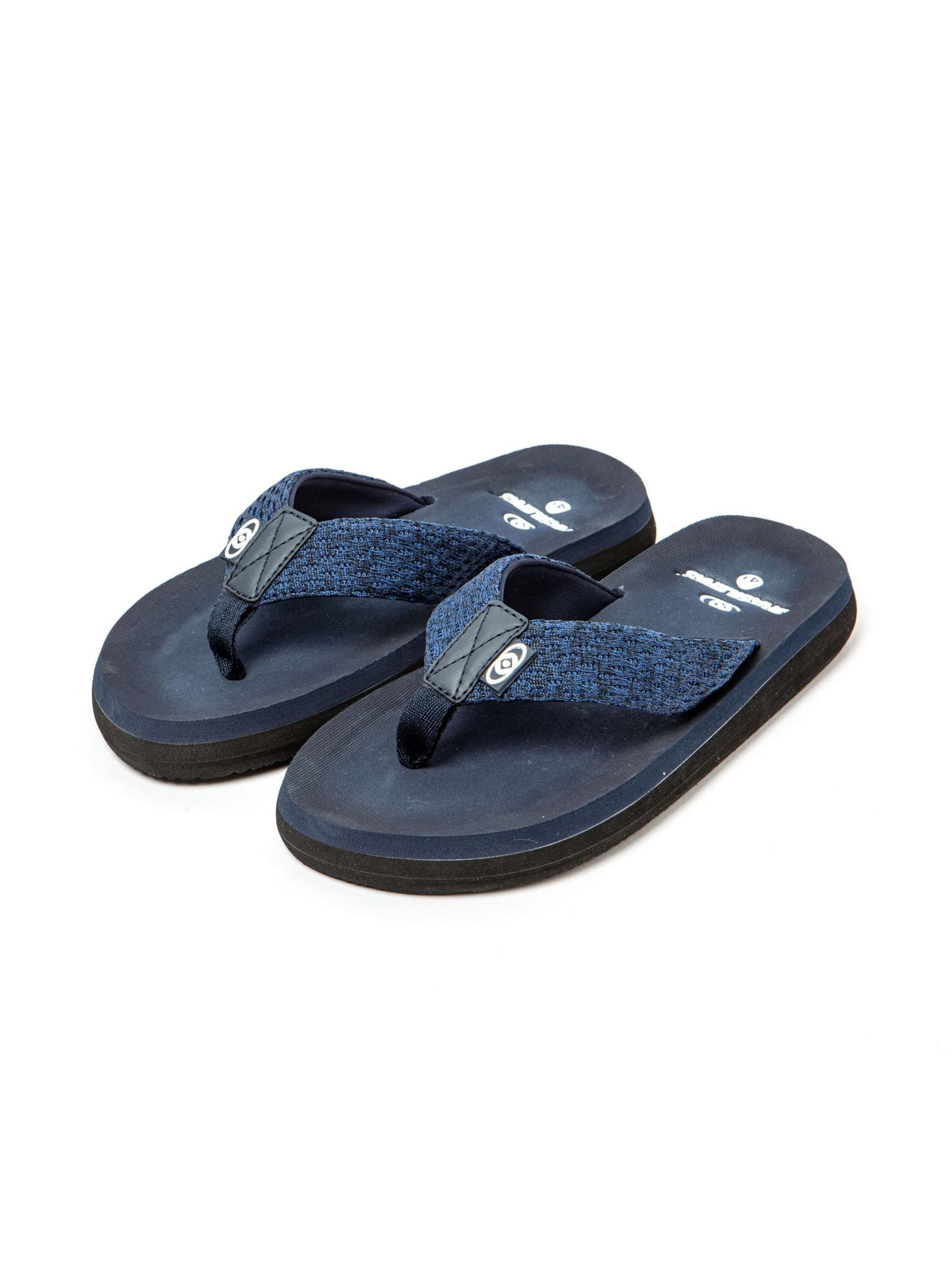 Brasileras Beach & Pool Shoes 'Puff Marbled' in Blue