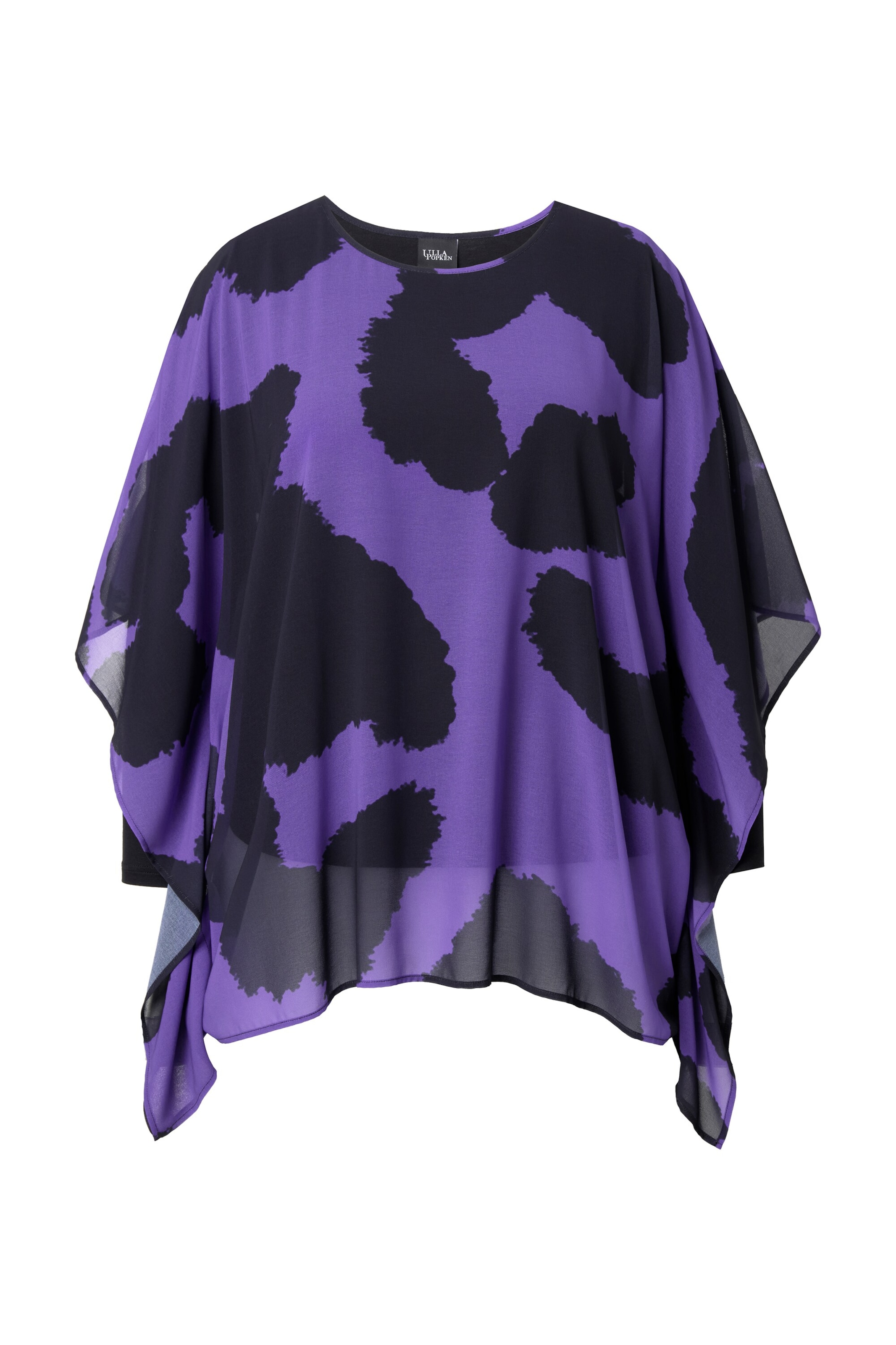 Ulla Popken Tuniek in Lila: voorkant