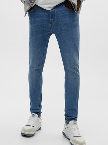 Regular Jean Pull&Bear en bleu