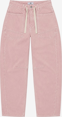 Le Temps Des Cerises Jeans in Pink: front