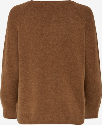 ONLY Sweater 'LESLY' in Brown