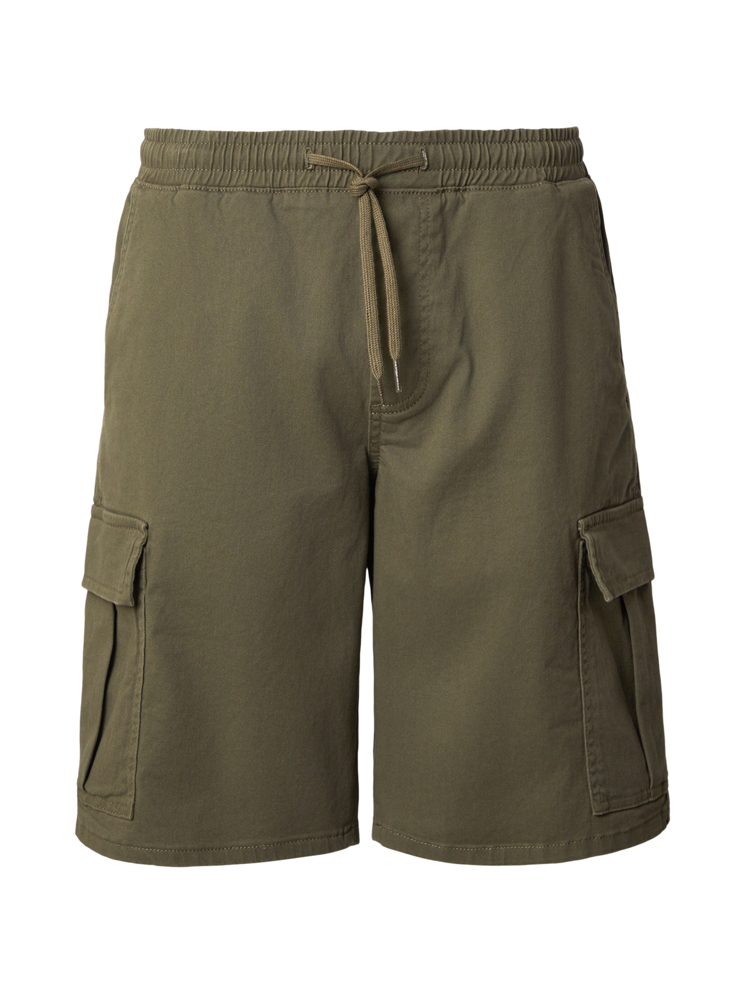 JACK & JONES - Pantalón cargo 'JPSTCOLE DYLAN' en verde: frente