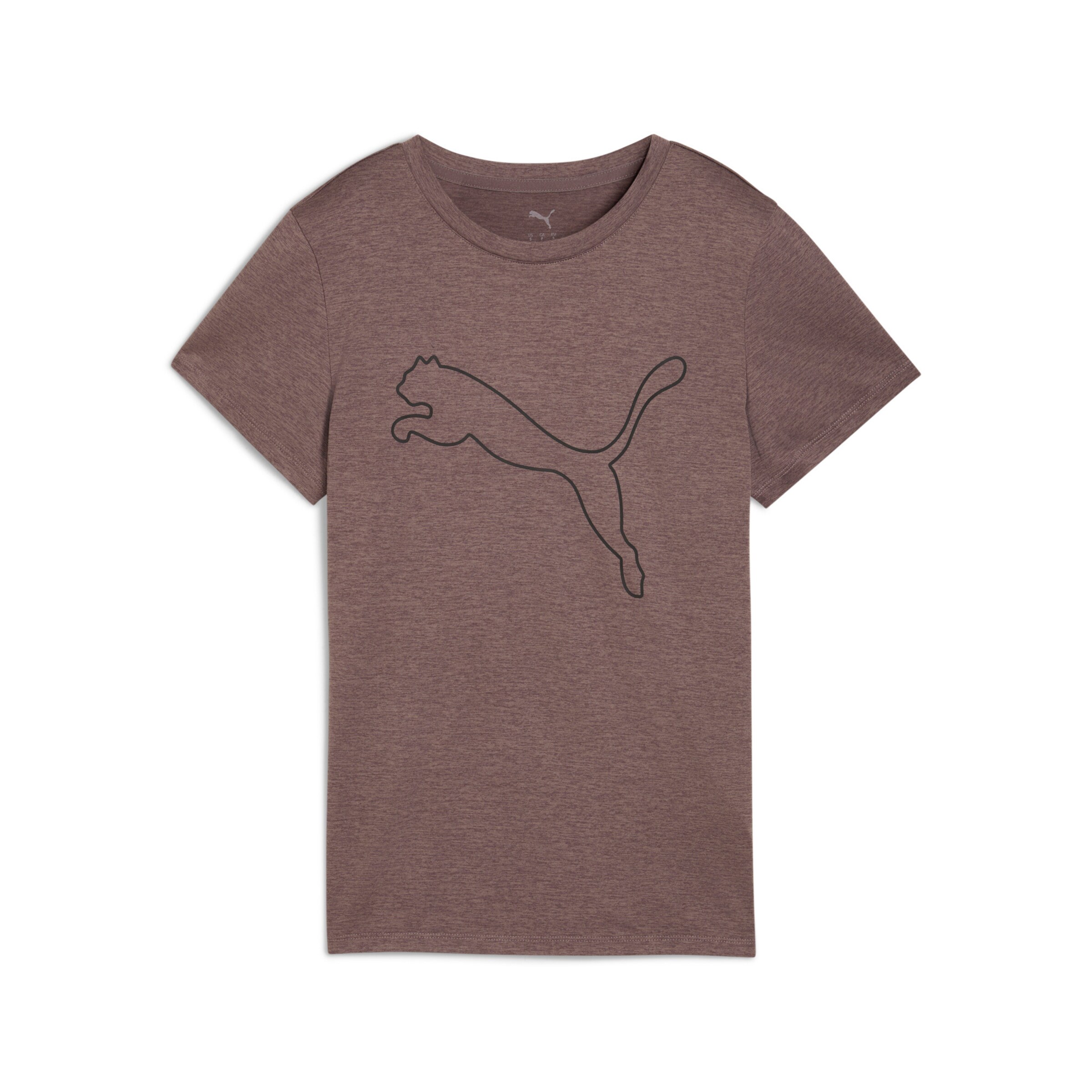 PUMA Performance Shirt 'Tad Essential' in Brown: front