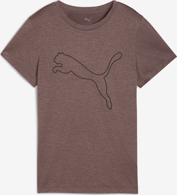 PUMA Funktionsshirt 'Tad Essential' in Braun: Vorderseite