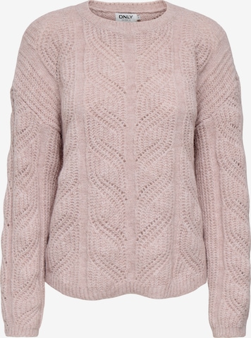 Pull-over ONLY en violet : devant
