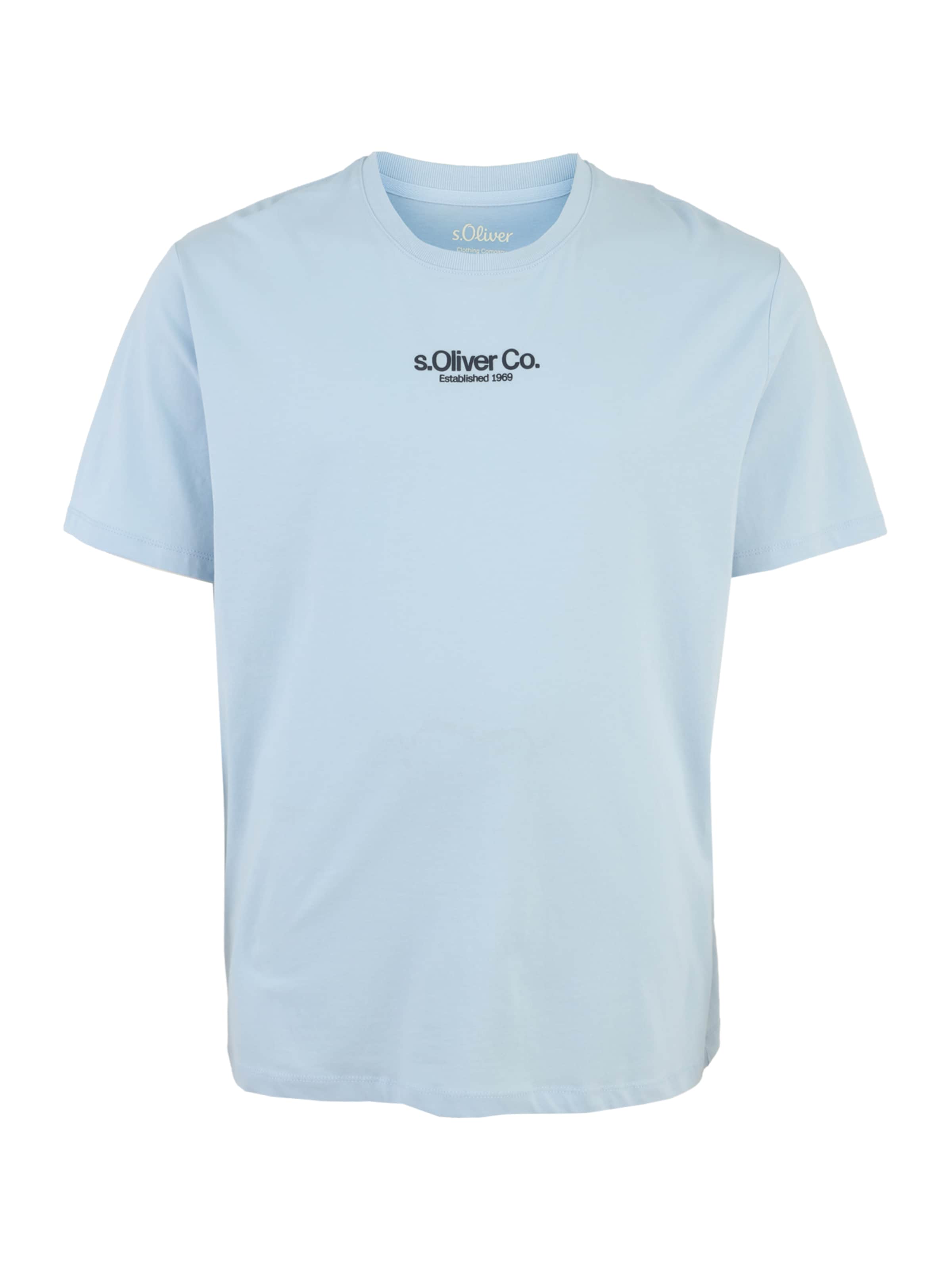 s.Oliver Μπλουζάκι σε μπλε: μπροστά