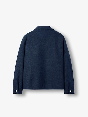 Burocs Übergangsjacke 'Zipped'‌‌‌‌‌‌‌ in Blau