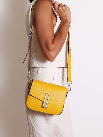 Sac à bandoulière Gave Lux en jaune : devant