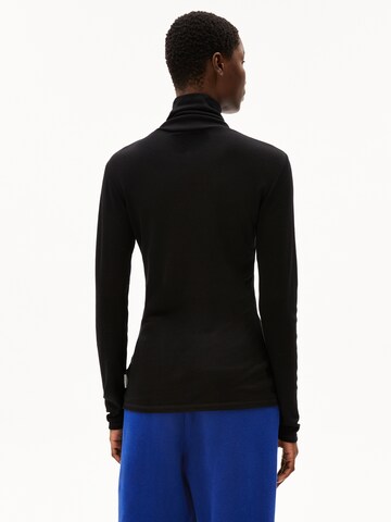 ARMEDANGELS Shirt ' GRAZILIAA WOOL BLEND ' in Black